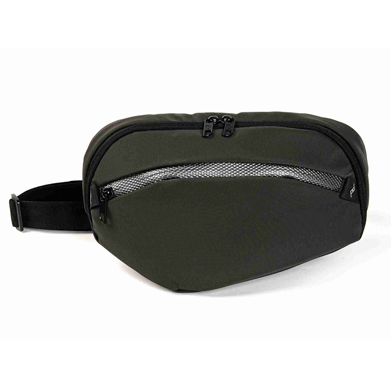 Luxury-style men's waist bag for everyday wear