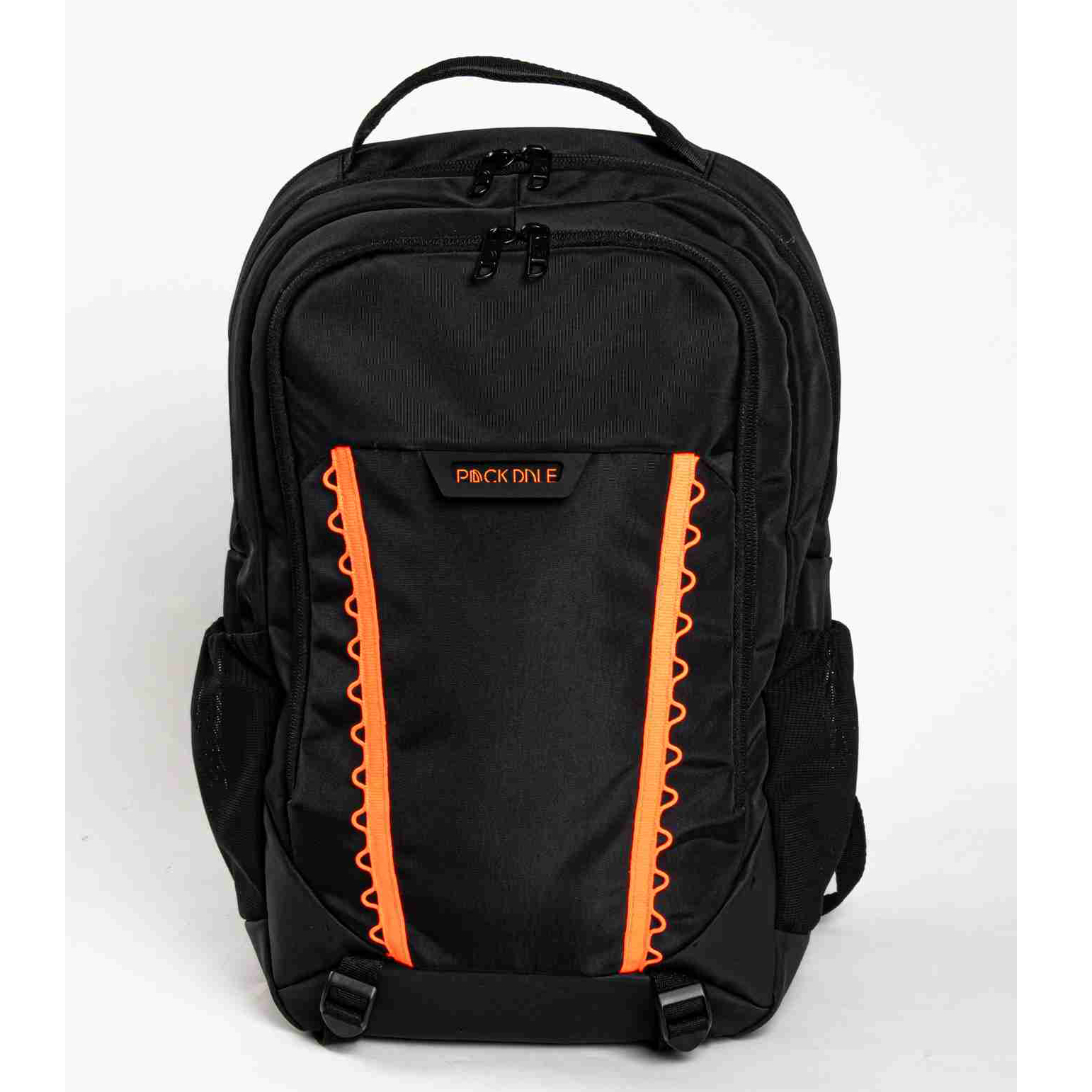 Color-Block Backpack with Reflective Strips