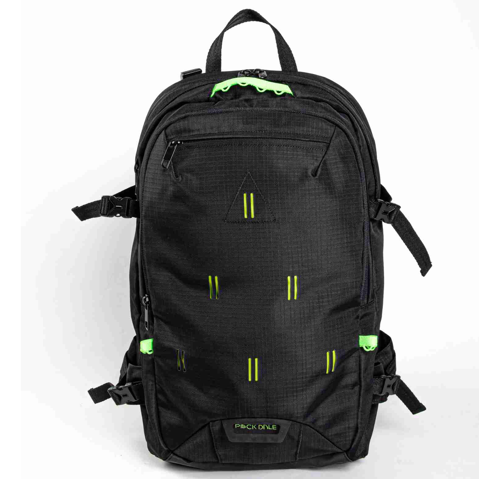 Stylish Color‑Block Double‑Strap Backpack